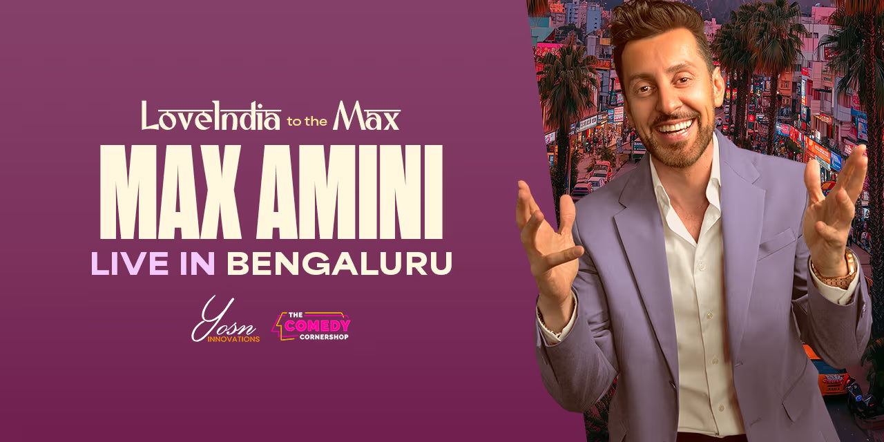 Max Amini - Bengaluru India Tour