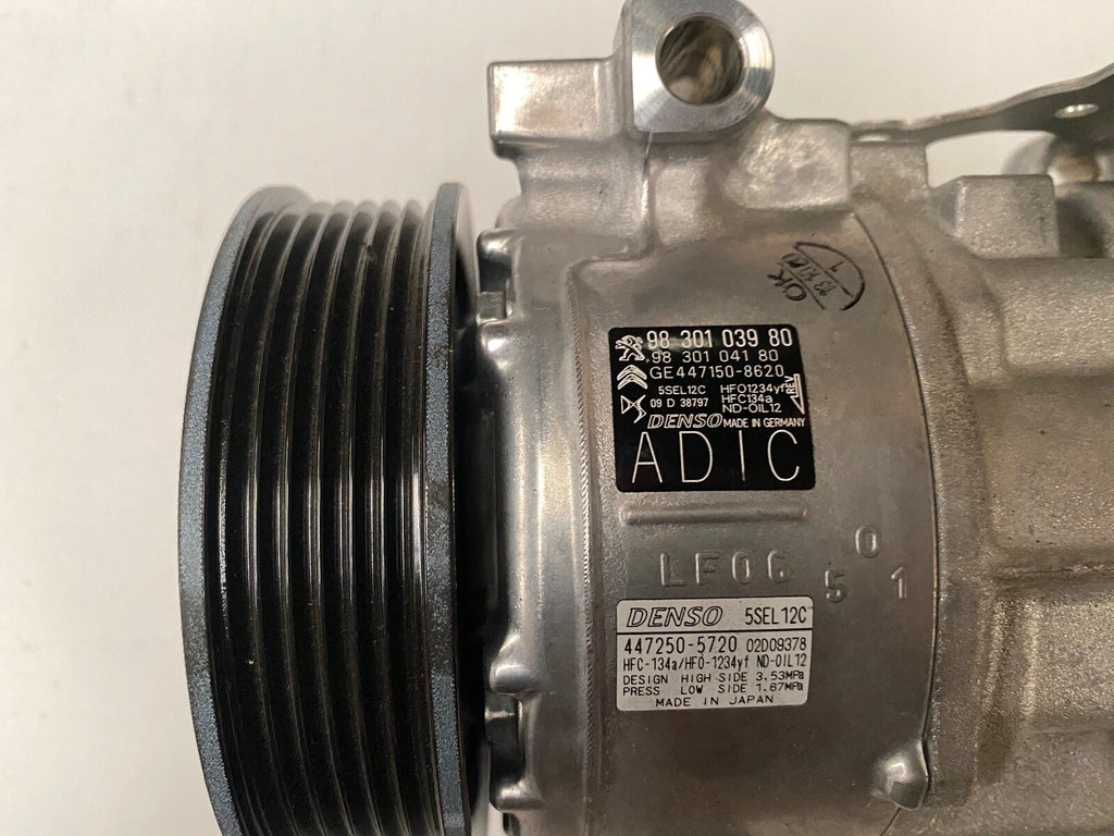 New AC Compressor Peugeot Genuine